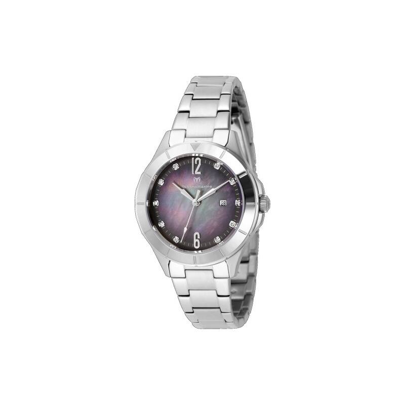 Technomarine Women's TM-826001 LUNA Quartz 3 Hand White, Black Dial Watch