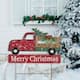Glitzhome Metal Festival Truck Yard Stake Garden Stake or Wall Decor