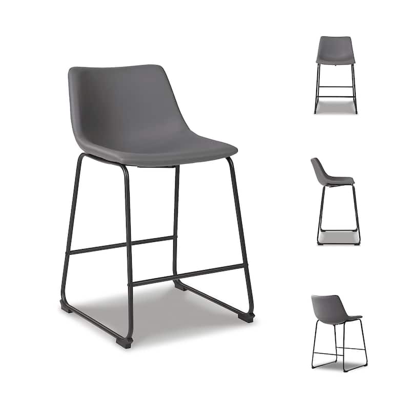 Signature Design by Ashley Centiar Counter Height Bar Stool (Set of 2)