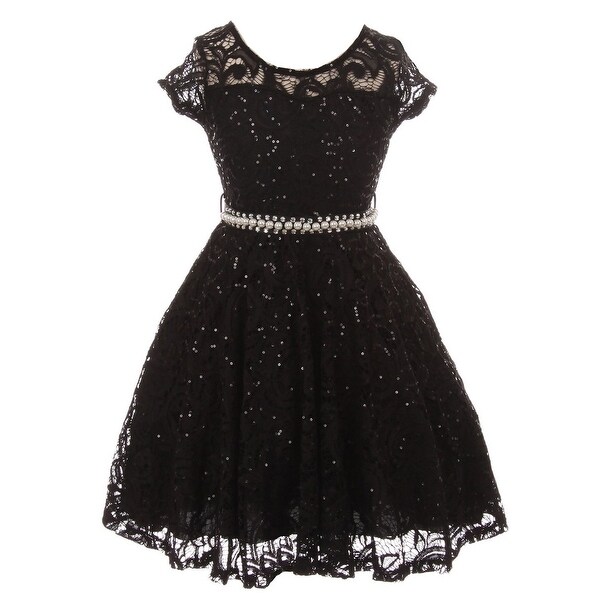 black sequin belt for dress