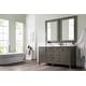 preview thumbnail 3 of 32, James Martin Vanities Metropolitan 60" Double Vanity, Silver Oak