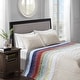 preview thumbnail 110 of 129, Madison Park Mansfield Reversible Oversized 3-piece Solid Texture Bedspread Quilt Set with Matching Shams