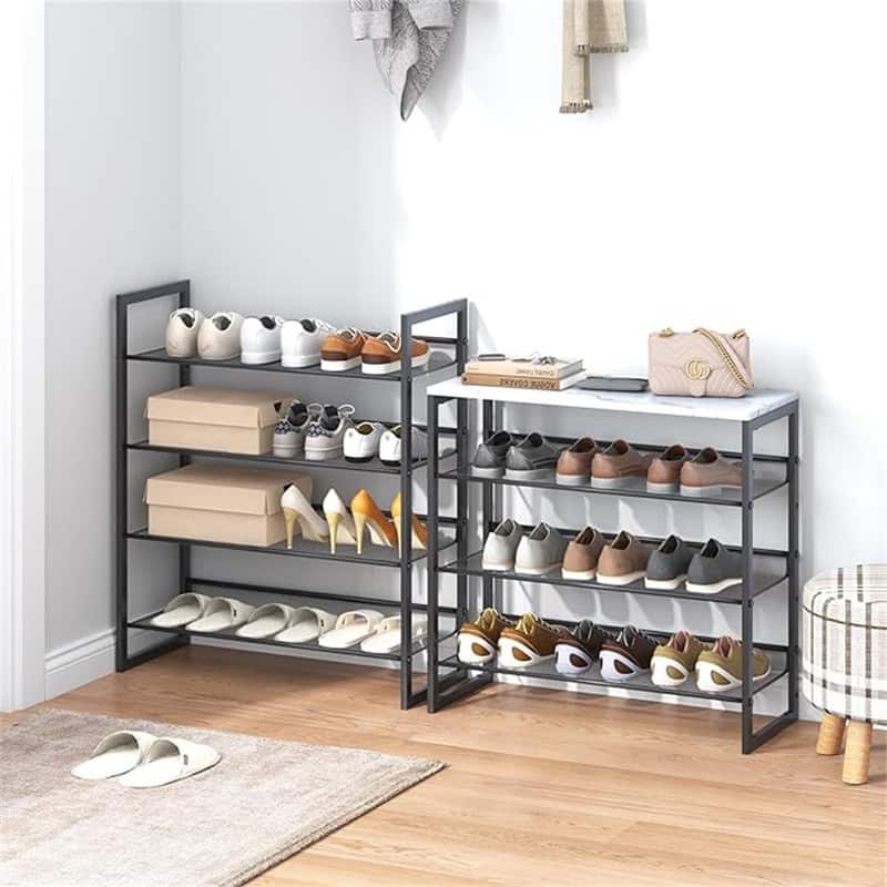 Shoe Rack 8 Tiers Shoe Storage Organize - 11.8"D x 29"W x 60.7"H