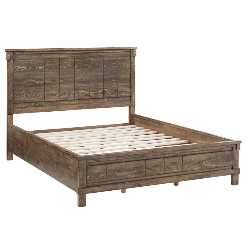 Niles Wood Panel Queen Platform Bed by iNSPIRE Q Classic