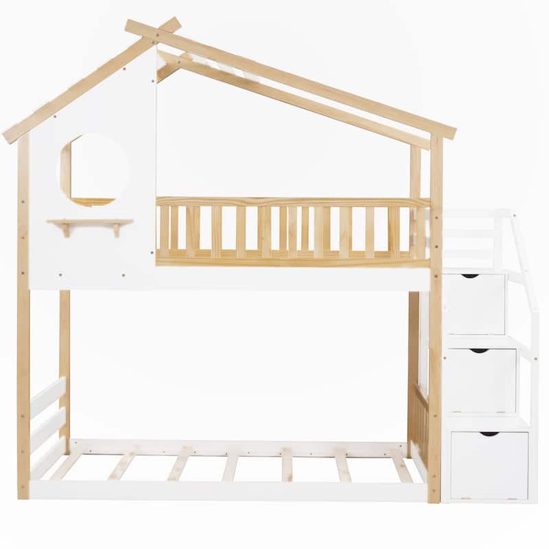 Twin-Over-Twin Bunk Bed