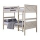 preview thumbnail 6 of 22, Clayfell Exeter Twin Over Twin Solid Wood Standard Bunk Bed
