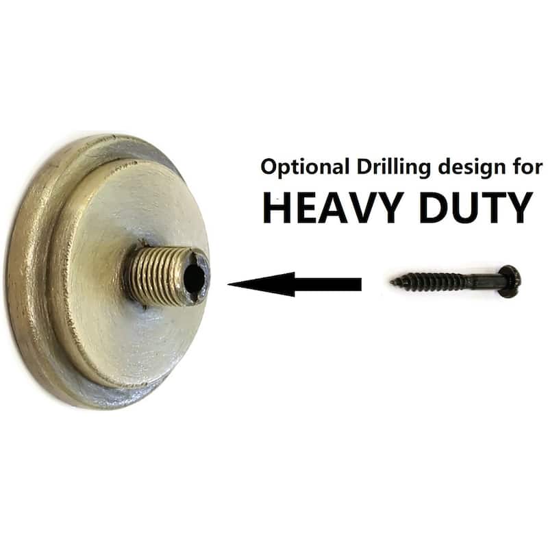 1-inch Adjustable Tension-mounted Shower or Window Curtain Rod