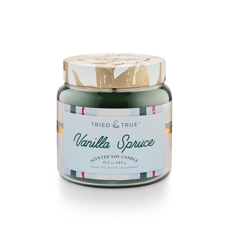 Tried & True Holiday Vanilla Spruce Candle
