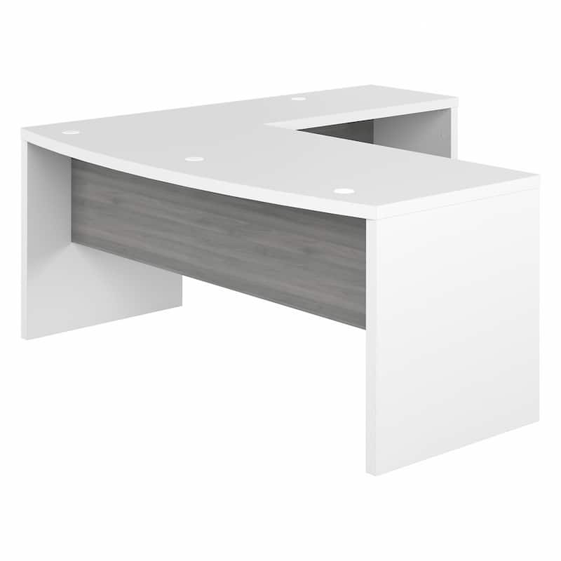 Echo 72W Bow Front L Shaped Desk by Bush Business Furniture