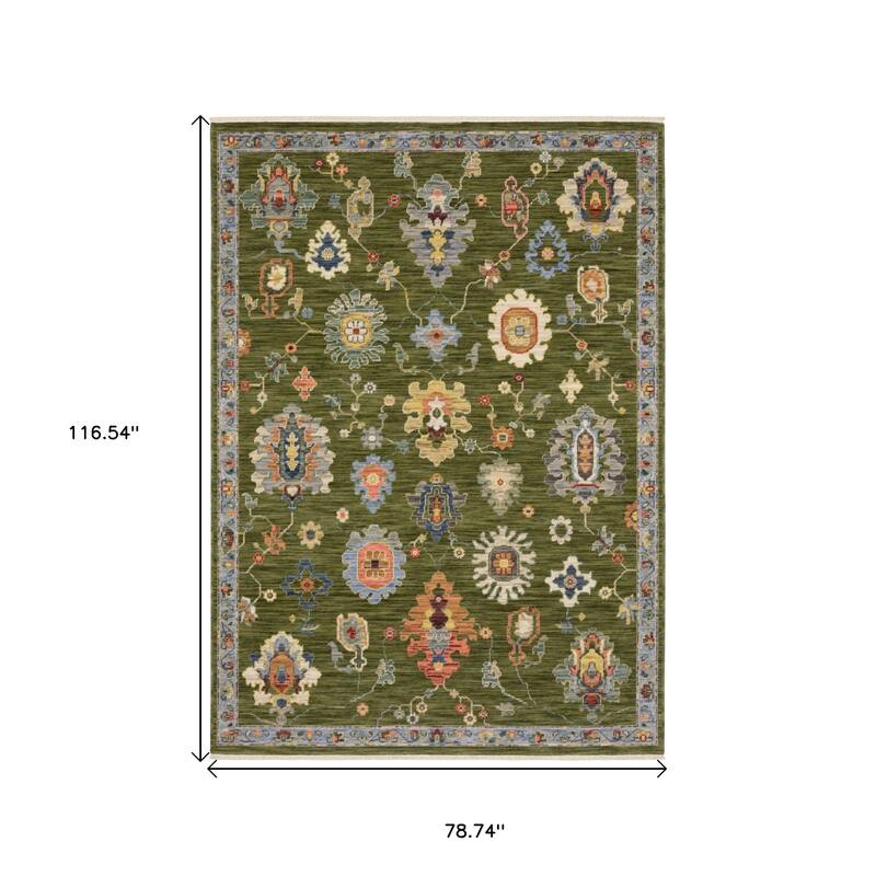 HomeRootsOriental Traditional Rectangle Area Rug