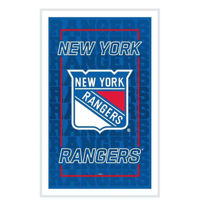 New York Rangers LED Lighted Sign