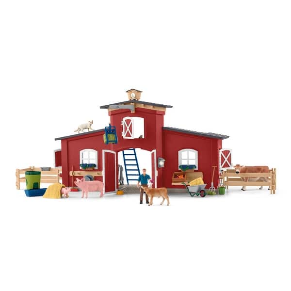 slide 2 of 5, Farm World: Red Barn