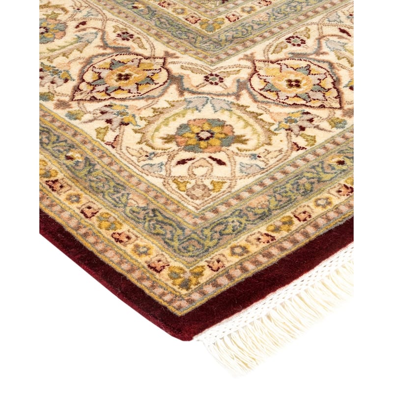 Overton Hand Knotted Wool Vintage Inspired Traditional Mogul Re Area Rug - 9 x 12
