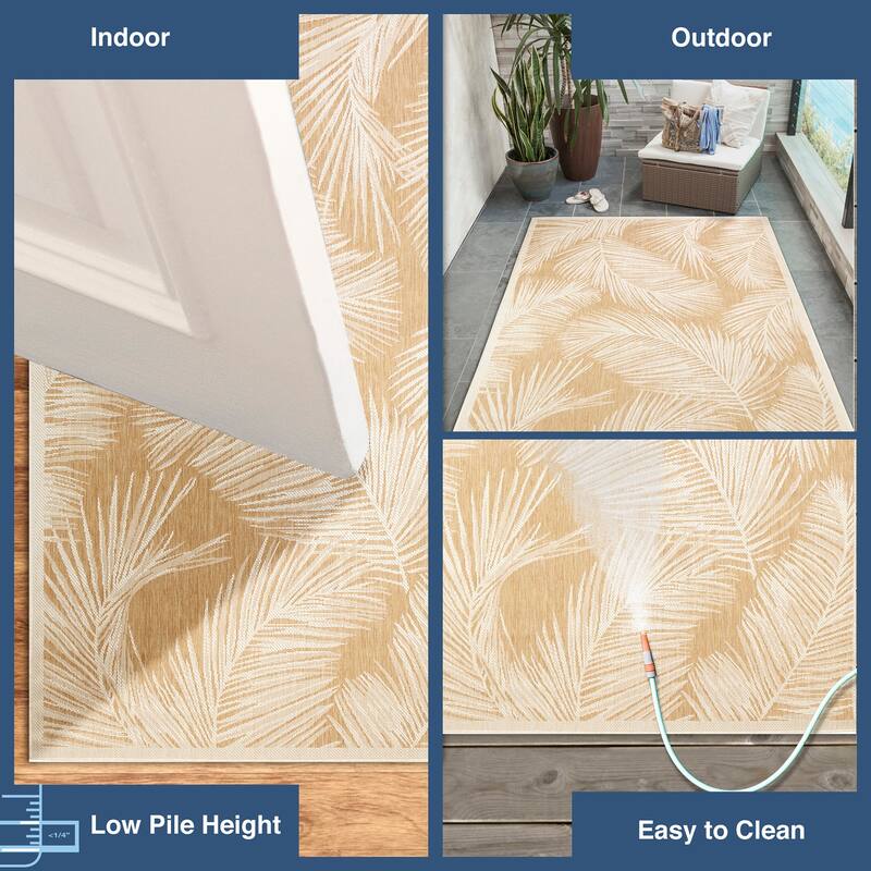 Liora Manne Carmel Fronds Indoor/Outdoor Rug