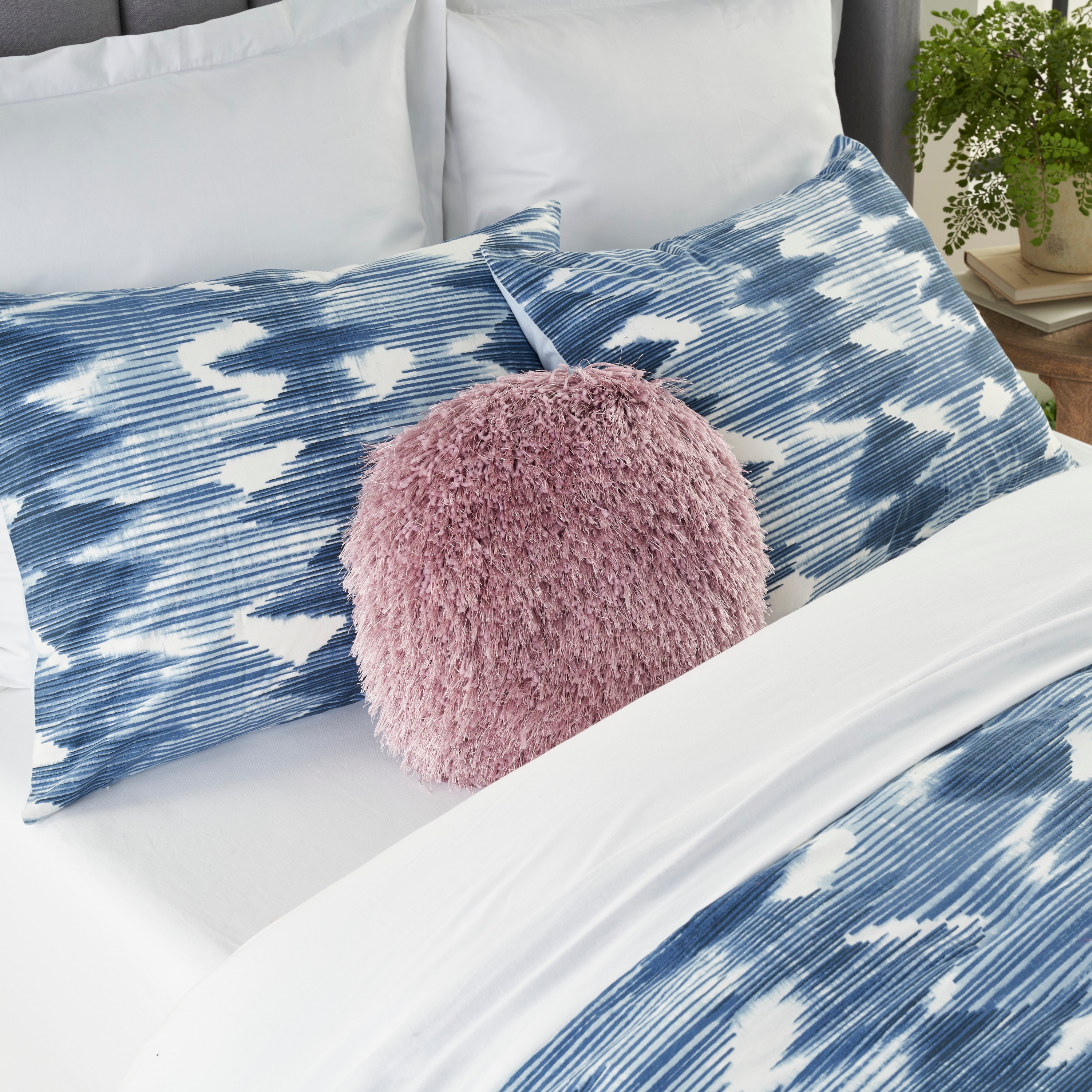Mina Victory Shag Solid Throw Pillow On Sale Bed Bath Beyond 19858372
