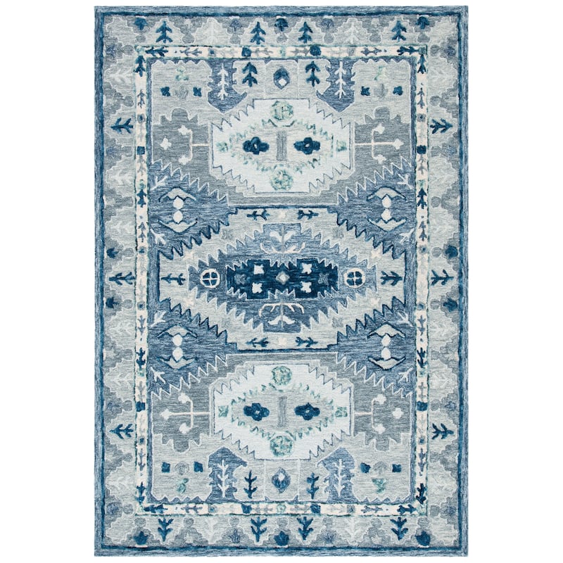 SAFAVIEH Handmade Capri Fionnula Contemporary Wool Rug
