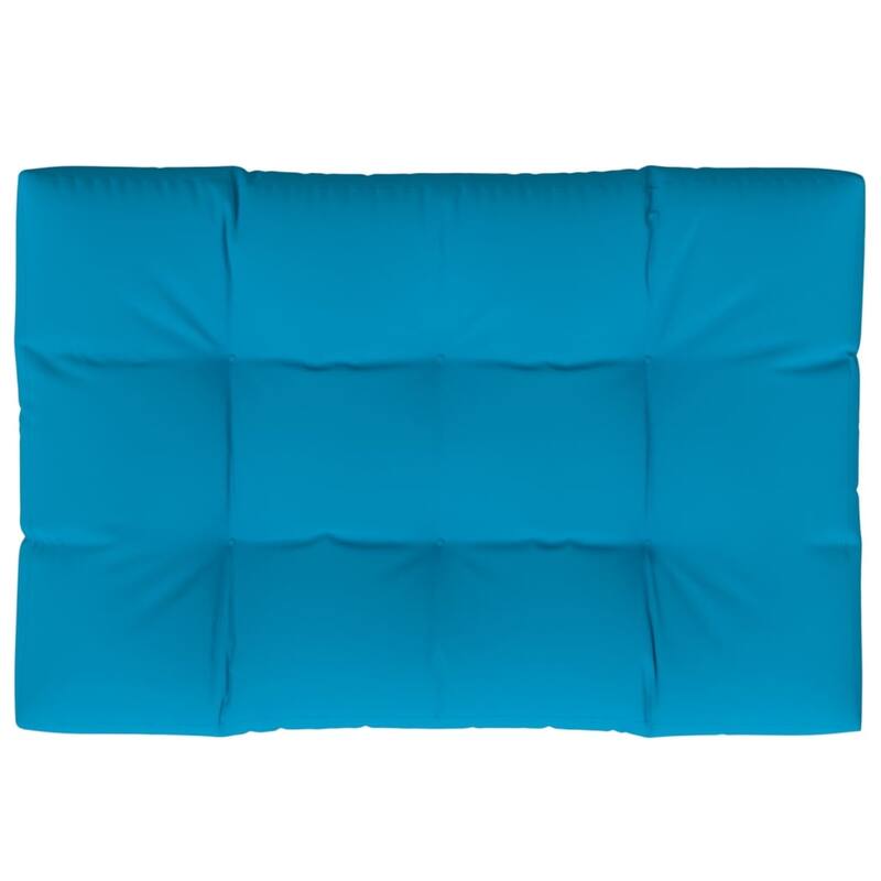 vidaXL Pallet Cushion Patio Chair Pad Outdoor Furniture Pillow Royal Fabric - 10.9 x 10.9 x 1.9 in