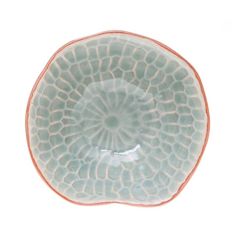 Novica Handmade Sunflower Dream Celadon Ceramic Appetizer Bowls (Set Of 4)