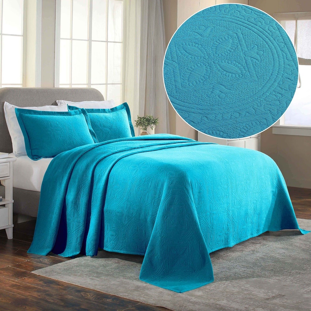Superior Celtic Circle Cotton Decorative Bedspread Set