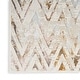 preview thumbnail 10 of 13, Nourison Glam Indoor Multicolored Chevron Area Rug