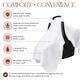 preview thumbnail 3 of 45, Comfy Cubs Baby Car Seat Cover - Infant Car Seat Cover for Sun with Large Size Car Seat Canopy