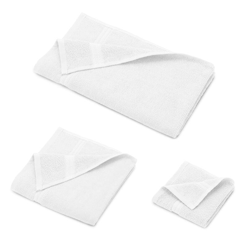 Superior Miami 100% Cotton 6-Piece Towel Set - Lightweight & Quick Drying