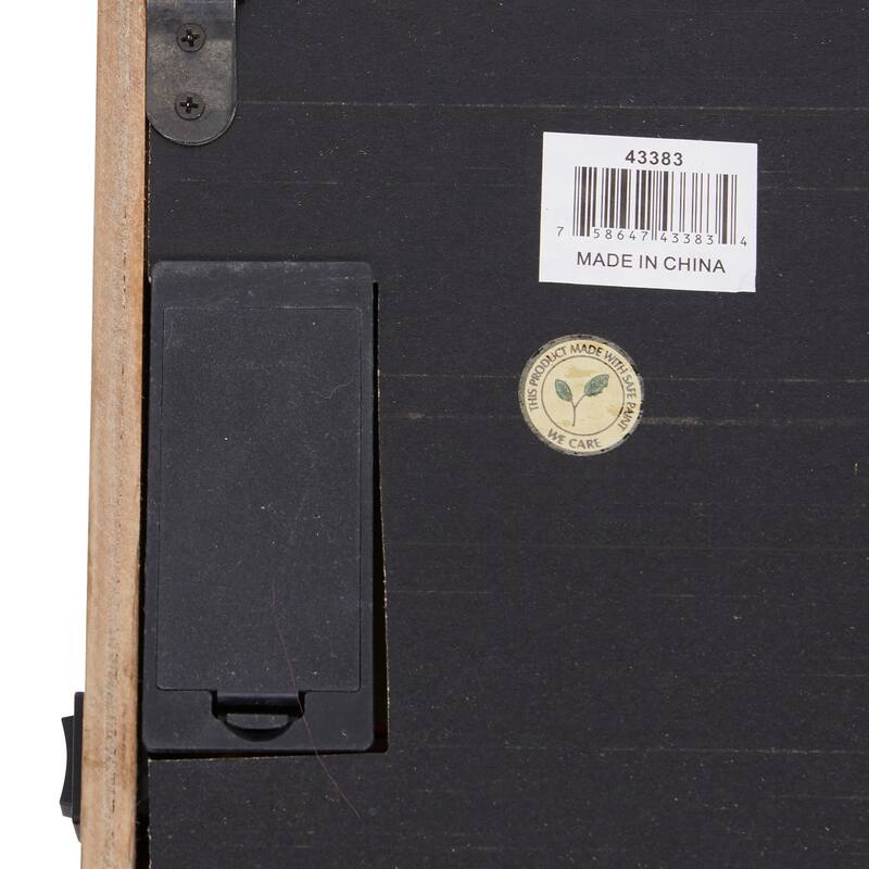 Black Metal Industrial Wall Sconce 15 x 6 x 11 - 6 x 11 x 15