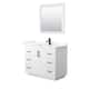 Option White, Black Trim, Giotto Quartz Top
