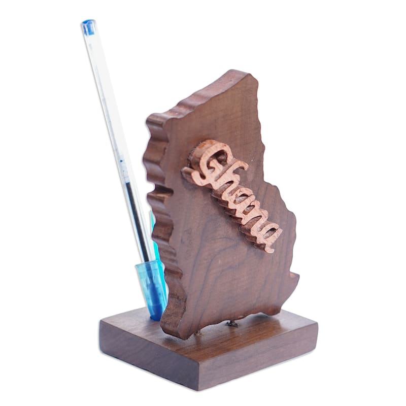 Novica Handmade Beloved Ghana Ebony Wood Sculpture