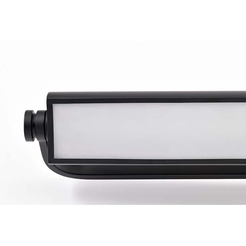 Auden 36 Inch LED Vanity 3 CCT Selectable Black Finish Acrylic Lens