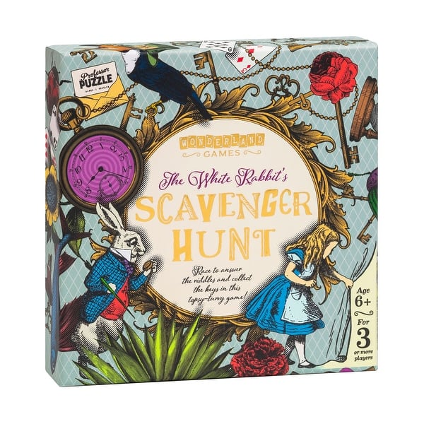 slide 2 of 8, Wonderland Games - The White Rabbit's Scavenger Hunt - N/A