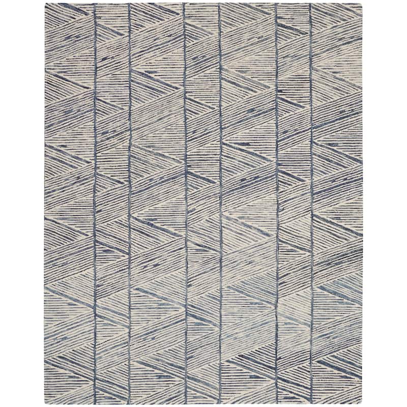 Nourison Vail Textured Rustic Farmhouse Area Rug