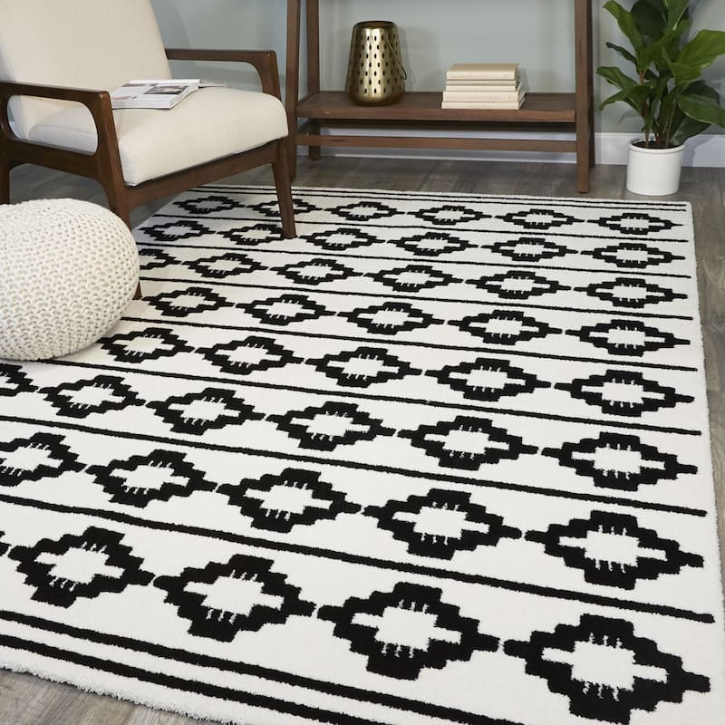 Franz Southwestern Striped Area Rug