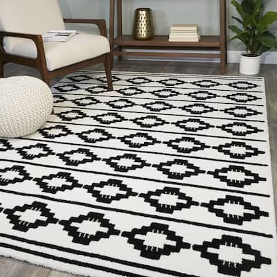 Franz Southwestern Striped Area Rug