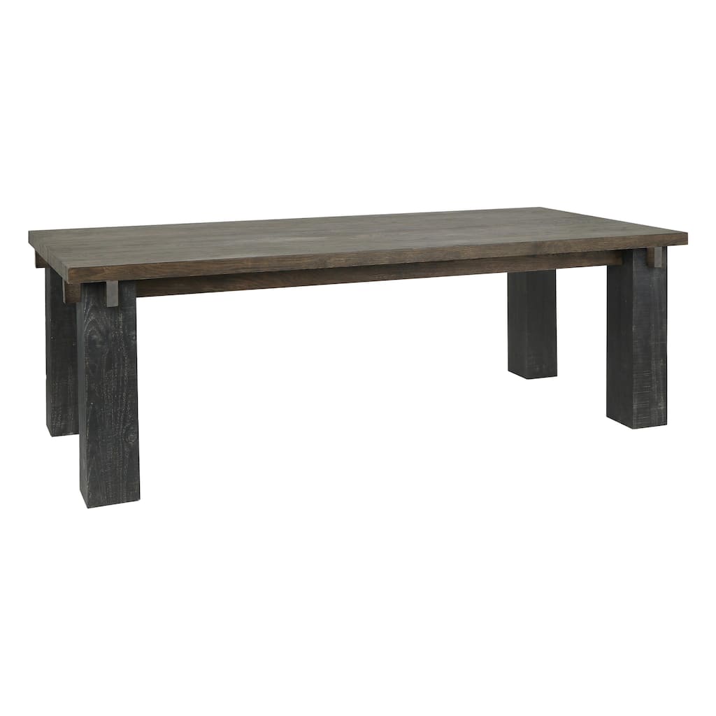 Classic Home Duncan 90" Reclaimed Solid Wood Dining Table