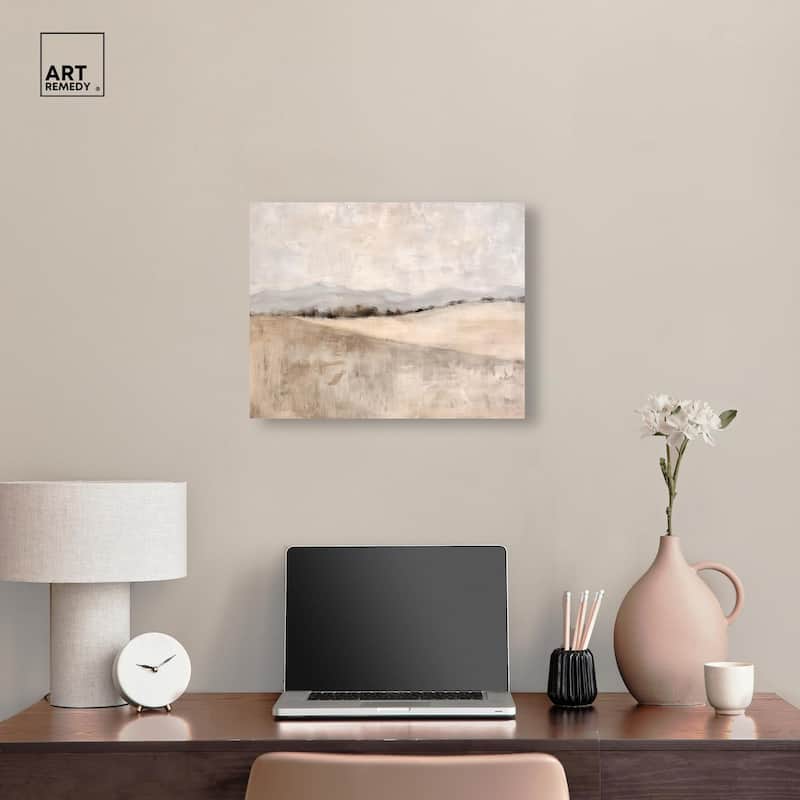 Distant Hills II Canvas by Art Remedy, Gallery Wrapped