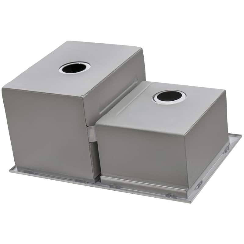 Ruvati Insulated Ice Chest and Outdoor Sink 29 x 20 inch BBQ Workstation Topmount T-316 Stainless Steel - RVQ6290