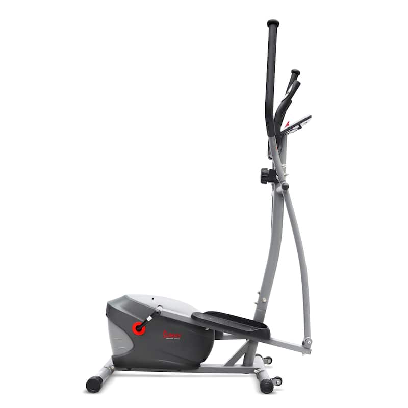 Sunny Health & Fitness Performance Interactive Series Elliptical - SF-E320033 - 40L x 23.2W x 60.8H - Grey