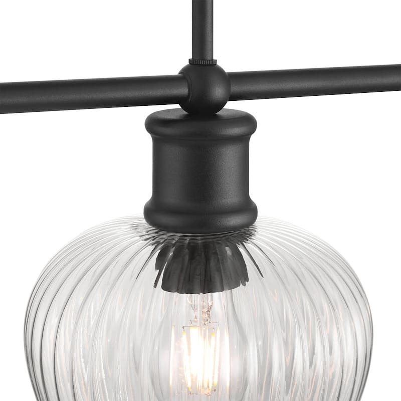 Acroma 3 - Light Dimmable Kitchen Island Linear Chandelier