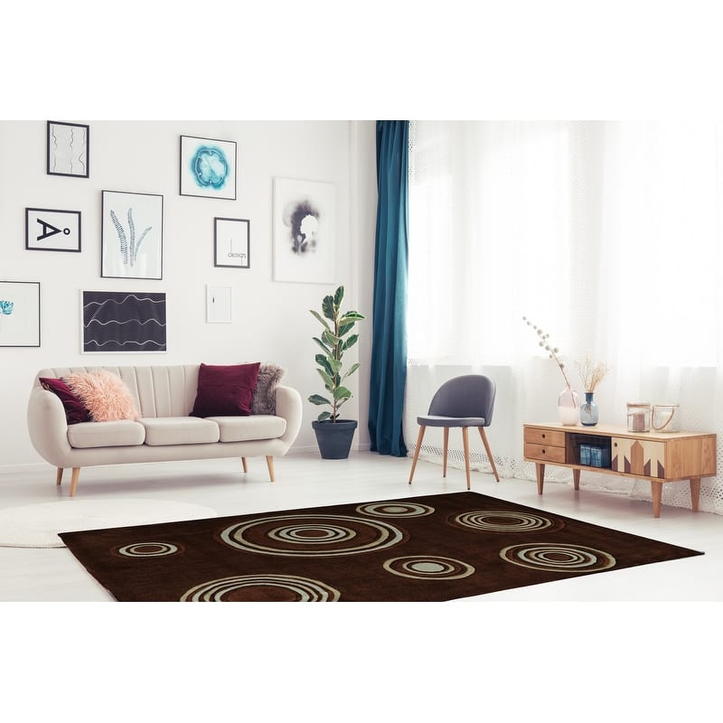 Hand Tufted Bullseye Rug Collection