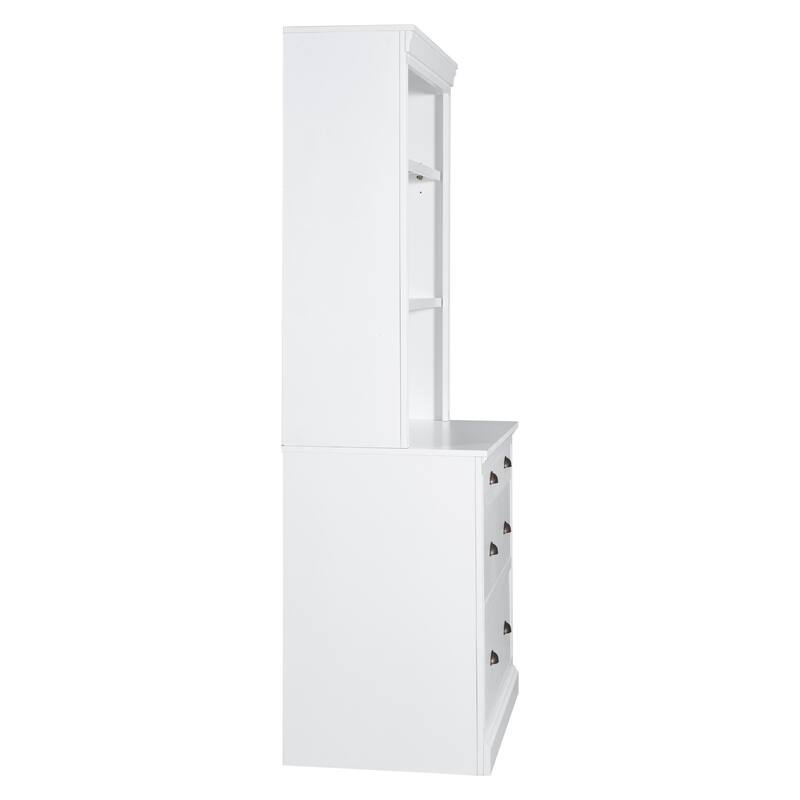 Modern Bookcase Suite with LED Lighting