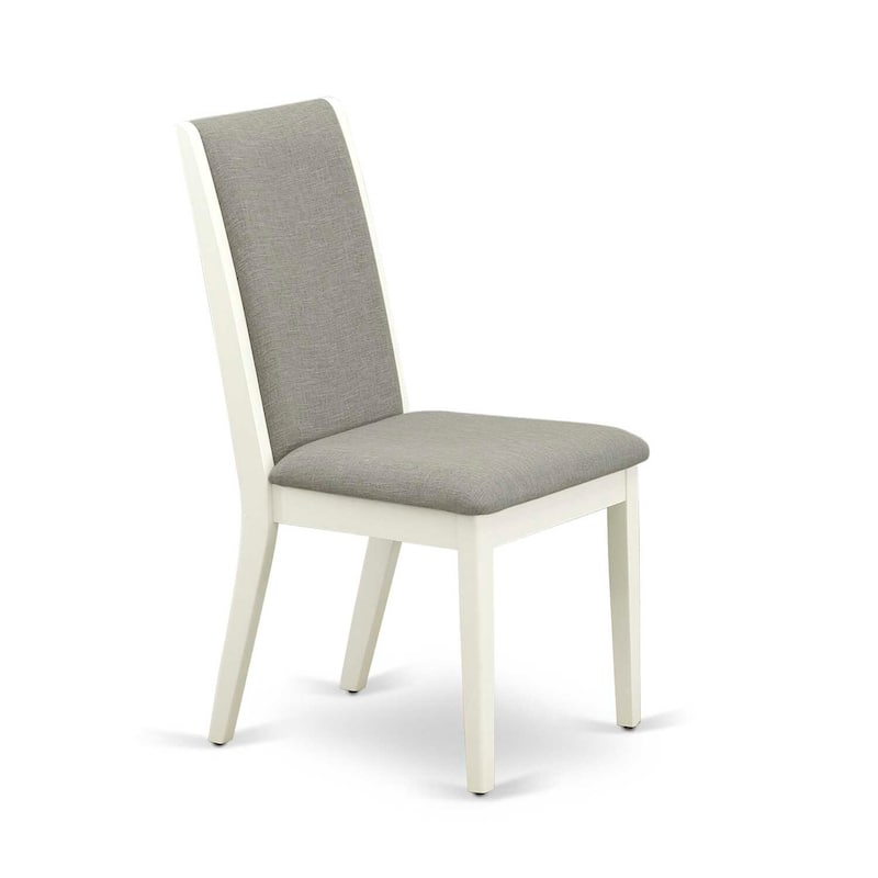 Modern Parson Dining Chair - Upholstered Accent Chair - Stylish Fabric Seat - Elegant Home Decor