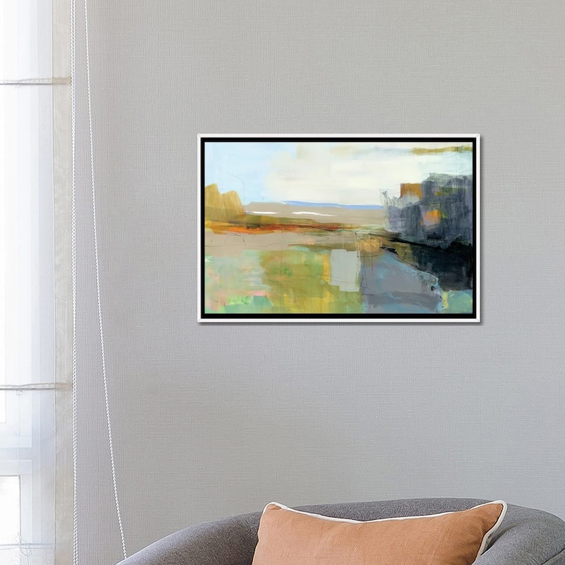 iCanvas "Summer Vibes" by Kathleen Robbins Framed Canvas Print