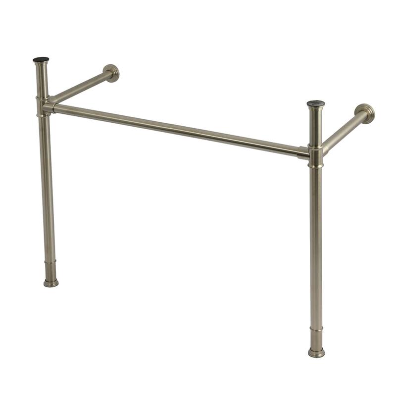 Kingston Brass Fauceture Stainless Steel Console Sink Legs - Brushed Nickel
