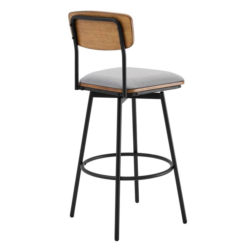 Spruce & Spring Claire Swivel Counter Height Bar Stool Set