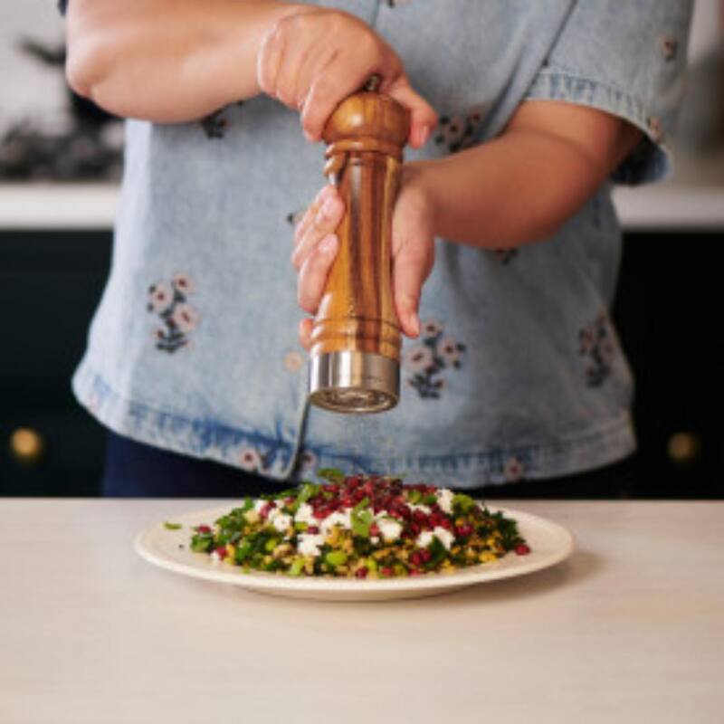 Cole & Mason Camden Acacia Salt or Pepper Mill 8"