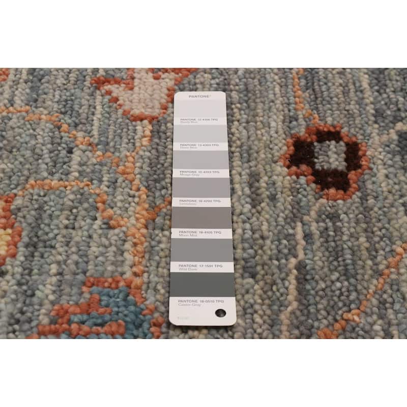ECARPETGALLERY Hand-knotted Jules Serapi Grey Wool Rug - 8'0 x 9'10