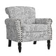 preview thumbnail 108 of 131, Mid-Century Modern Accent Chairs with Nailhead Trim