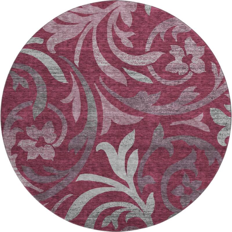 Premium Washable Super Soft Contempory Scroll Mayfield Rug
