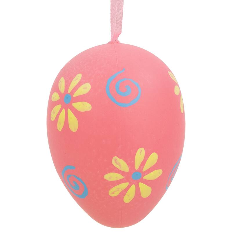29ct Spring Easter Egg Ornaments - 3.25" - Pink/Blue/Yellow
